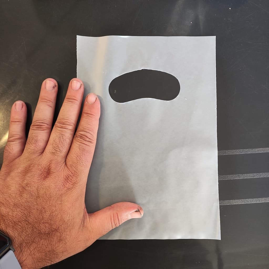 Kit 100 Sacolas Plásticas 16x22 Boca  de palhaço / Vazada - Transparente - (tratada para impressão )