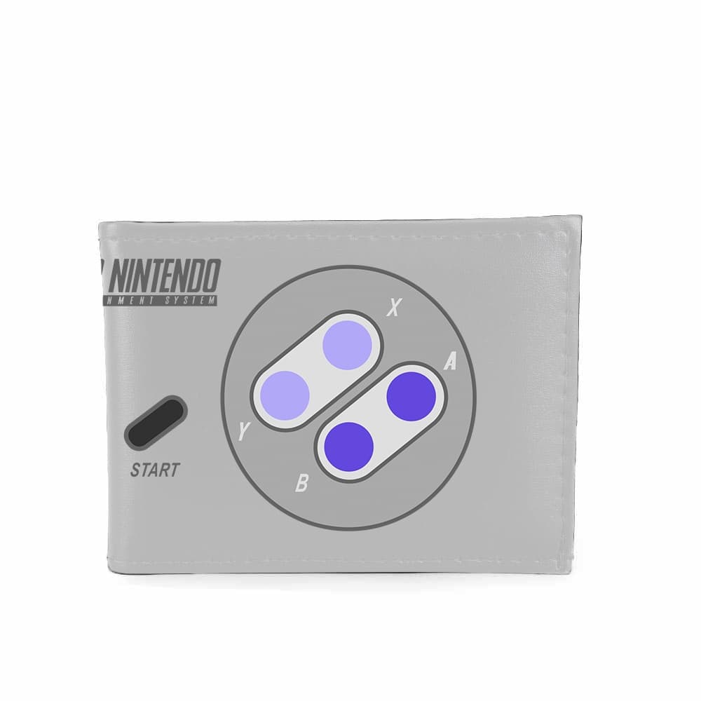 Carteira Slim Masculina Porta Cartões Personalizado Vídeo Game Super Nintendo / Play Station Lançamento - Pronta Entrega