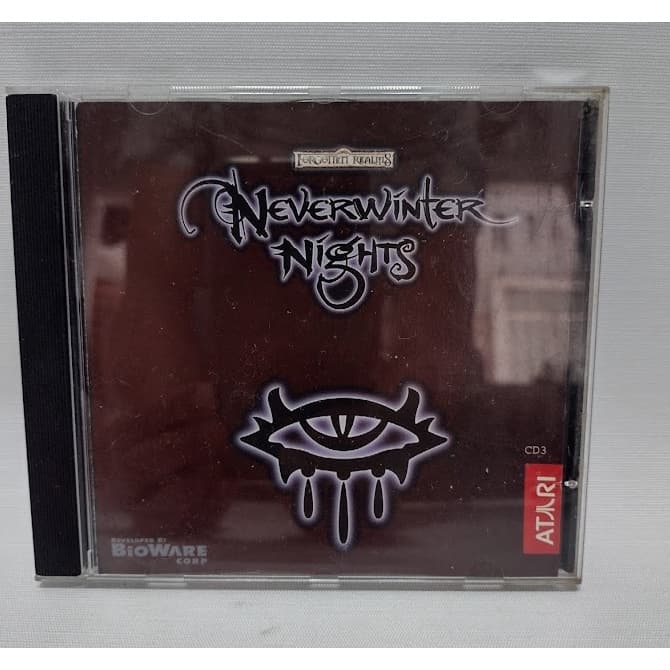 Neverwinter Nights Pc Cd-rom Disco Do Jogo Ótimo Estado!