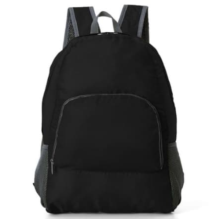 Mochila Dobrável Nylon Impermeável Resistente Unisex Prática