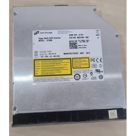 Drive Leitor E Gravador Cd/dvd Notebook Positivo N9320 Gt60n