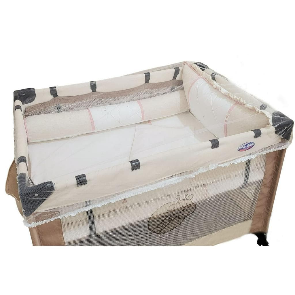 Mosquiteiro Para Berço Desmontável Portátil Avulso Tule Branco Cercadinho Chiqueirinho