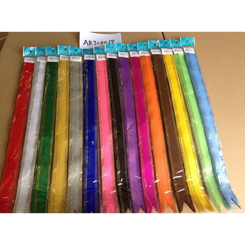 Laços Mágicos Prontos Facil  -  Medida 18x320mm  -  Kit Com 50 Laços Coloridos