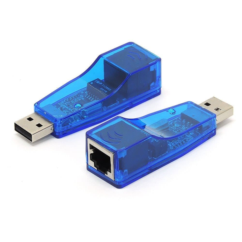 Adaptador Usb Lan Placa De Rede Externa Rj45 Ethernet 10/100