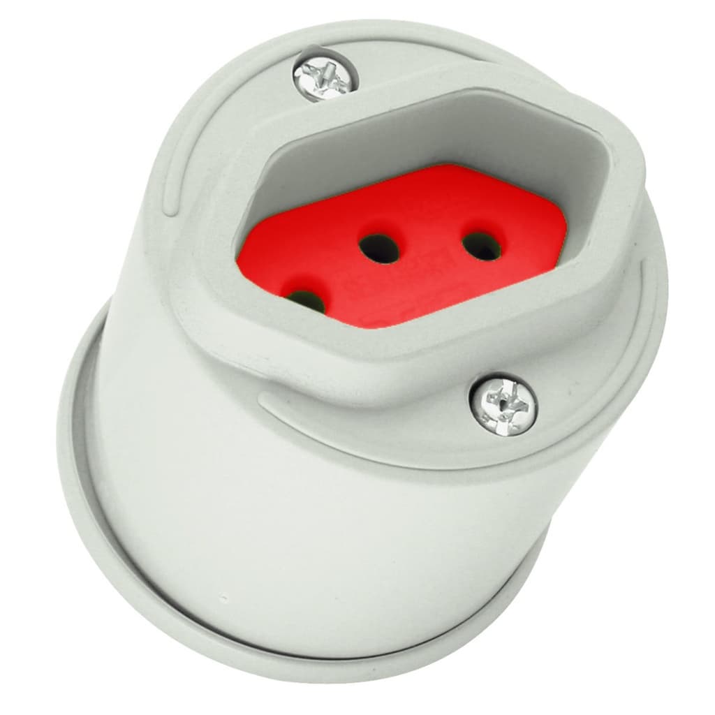 Tomada Externa 2P+T 20a Cinza Radial 1801.382