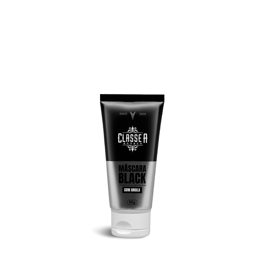 MASCARA Facial BLACK 60ml - CLASSE A - Remove cravos