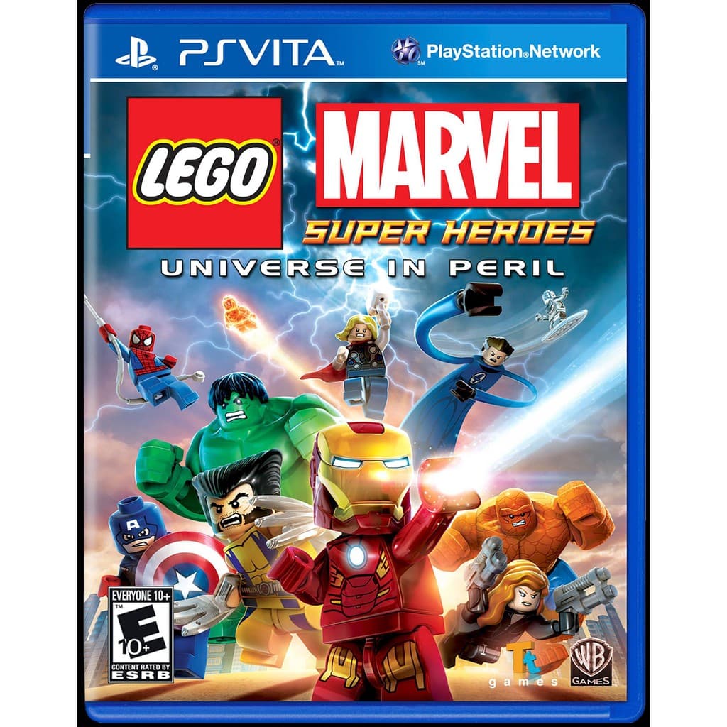 PS VITA LEGO MARVEL UNIVERSE IN PERIL (MIDIA FISICA)