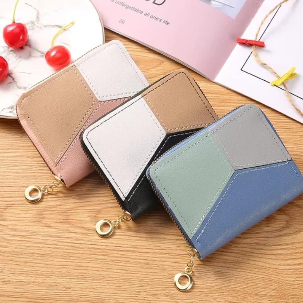 Carteira Feminina TRIANGULO P COM ZIPER