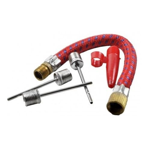 Bico Para Bomba De Ar Inflar Encher Bola INFLAVEIS KIT BICOS E MANGUEIRA