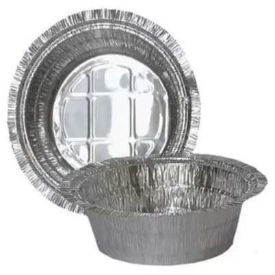 Marmitex De Alumínio Nº9 Manual c/ Tampa - 10 und.