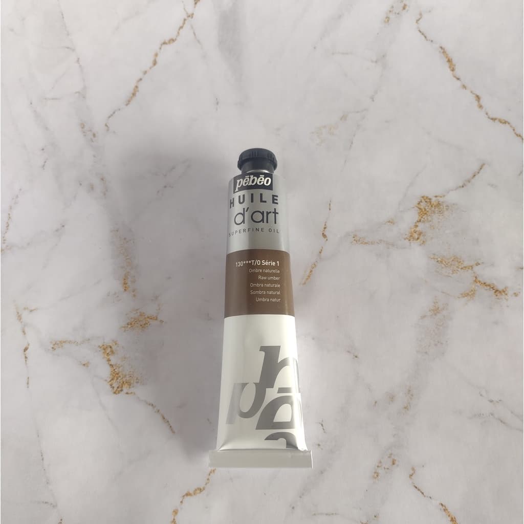 Tinta a Óleo Pébéo Huile D’Art 80ml 130 Sombra Natural