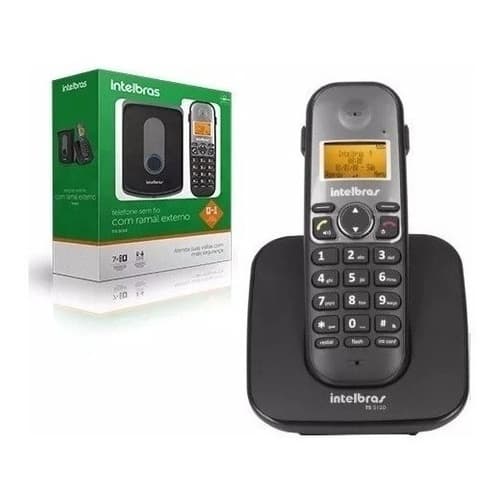 Porteiro Sem Fio Intelbras Tis5010 Siga-me Telefone S/ Fio