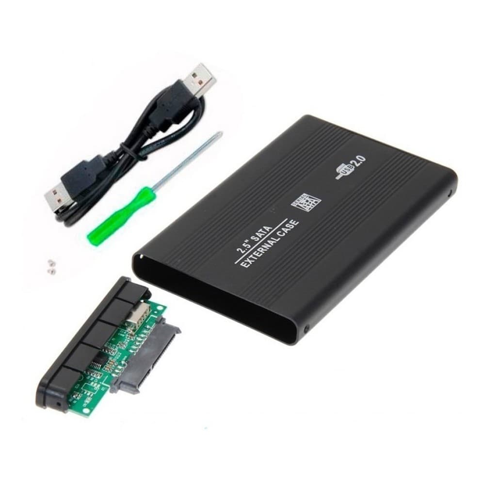 Case Sata 2.5 Hd Externo 80 160gb 250gb 320gb 500gb Usb 2.0