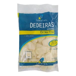 Dedeira De Látex Natural Multiuso Extra Fina Com Maior Sensibilidade - 50uns