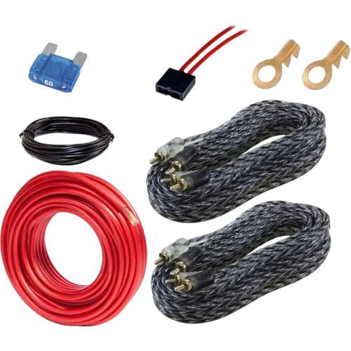 Kit Fiaçao Instalação Modulo 4canal Ds800.4 Ds1200.4 1200w