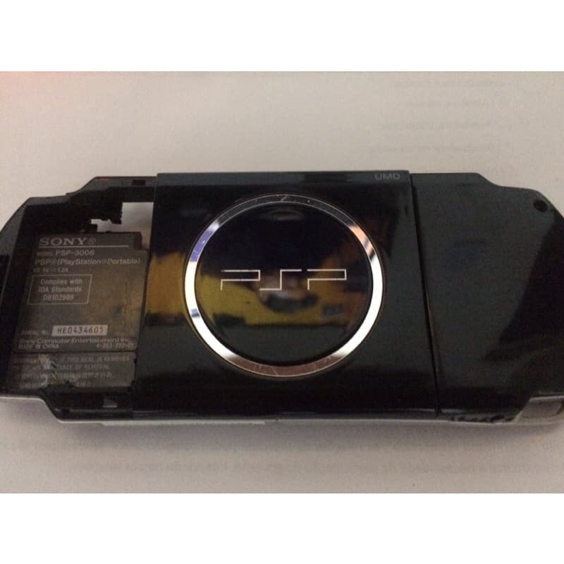 Carcaça Parte de Traz Peças Psp 3000/3001+Leitor Umd