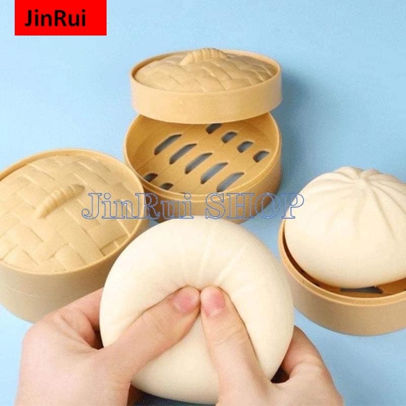 Brinquedo SQUISHY SIOPAO/Bola De STRESS/PAO TIKTOK De Tendência/NEE DOH/De FIDGET/ANTI