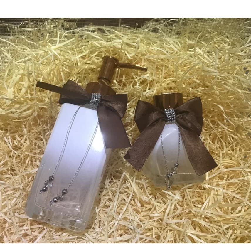 KIT Lavabo- Bronze// Sala- Aromatizador-Saboneteira ou Álcool em Gel