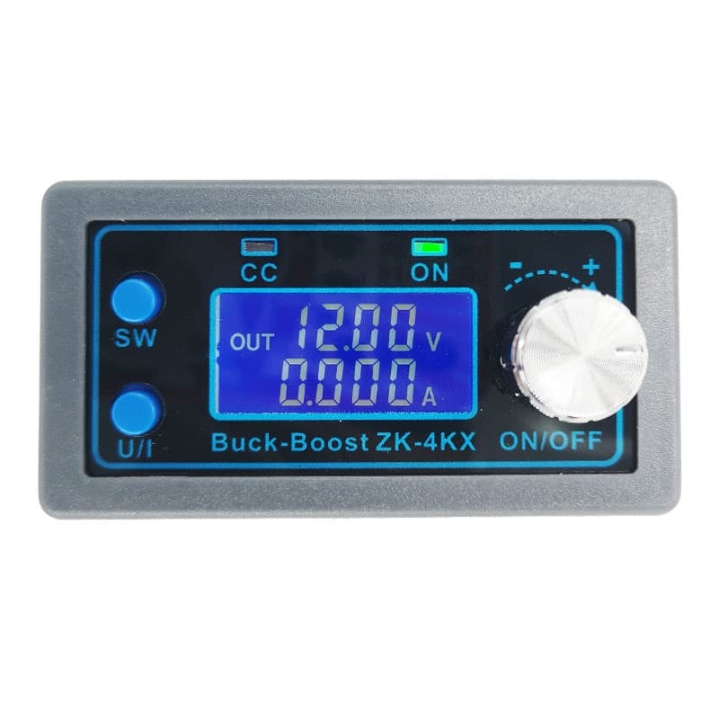 ZK-4KX Conversor CNC DC Buck Boost CC CV 0.5-30V 4A Módulo De Alimentação Ajustável Fonte Regulada Para Carregamento De Bateria Solar