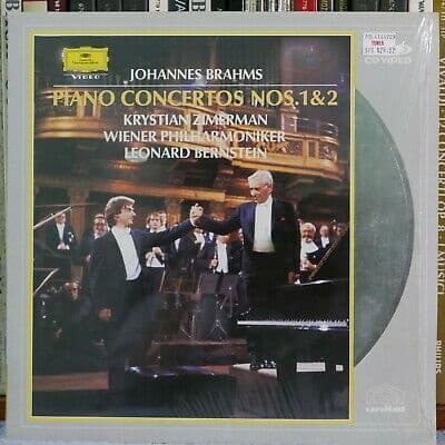 LD JOHANNES BRAHMS - PIANO CONCERTOS N 1&2  1988