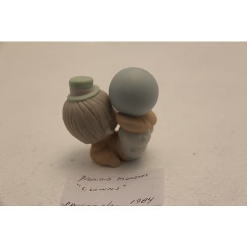 Precious Moments Clowns Palhacinho Com Bola 1984 Porcelana
