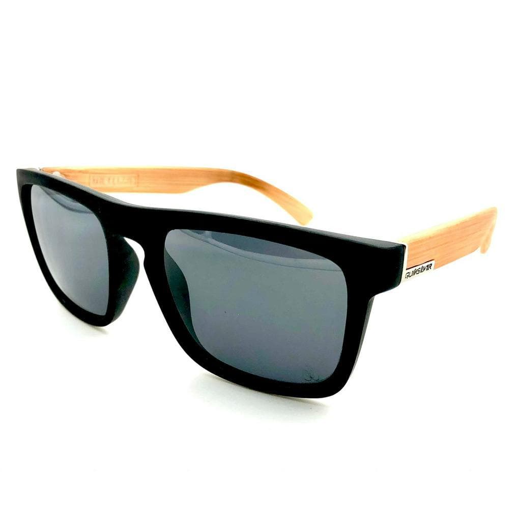 Óculos De Sol Haste Bambu Masculino Feminino Polarizado Uv400