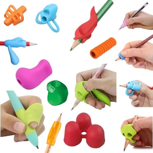 Adaptador Para Escrever Apoio De Dedo Para Lápis