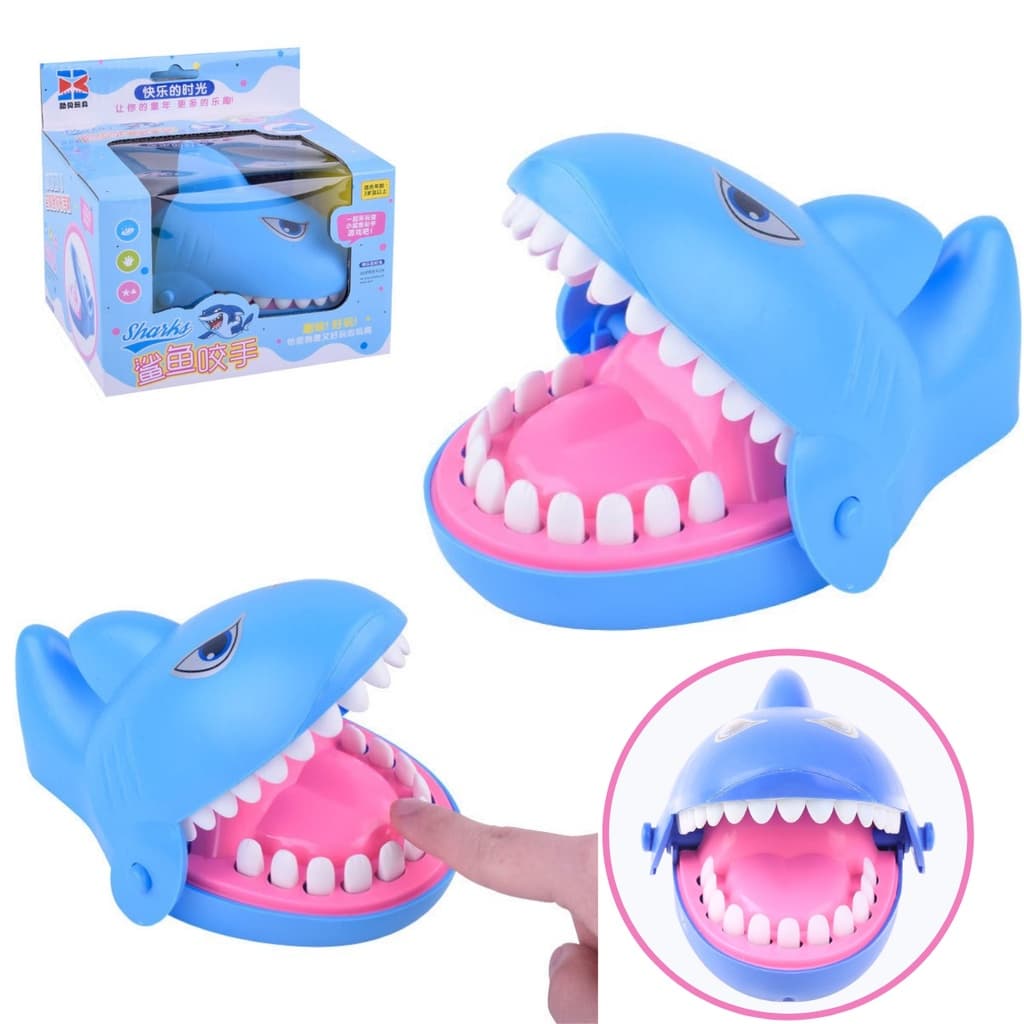 Brinquedo Morde Dedo Jogo Tubarão Dentista Jogo Infantil