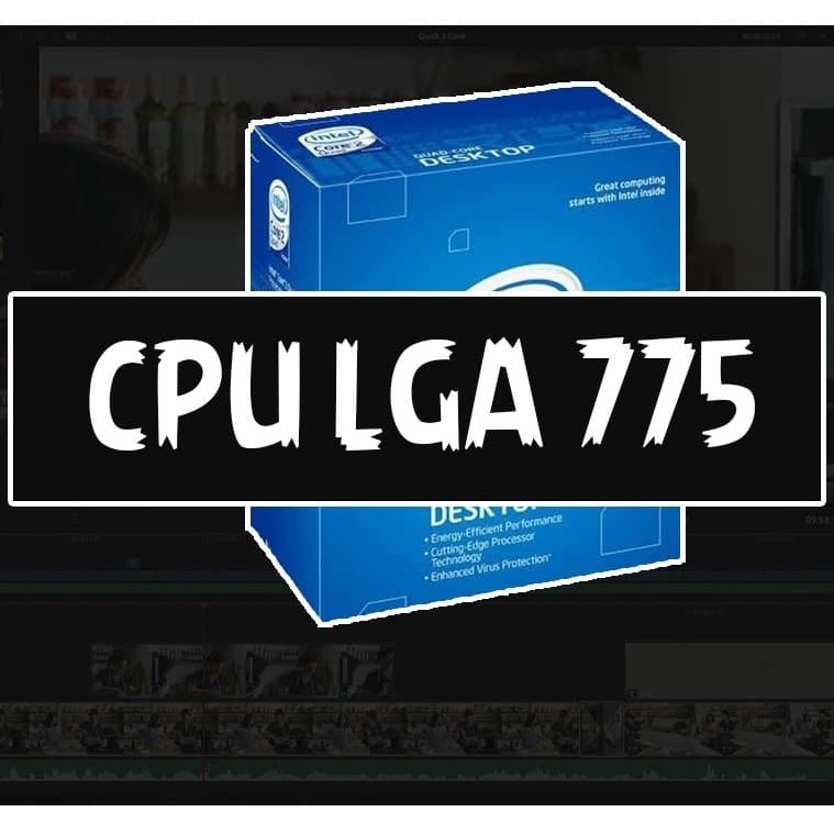 Processadores 775 CPU Intel Core 2 Quad Celeron Pentium Dual Core Socket LGA P/ Computador PC Desktop