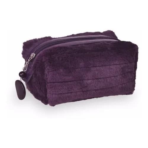 Nécessaire Pequena Pelúcia Plush Ref. 1150 Estojo Escolar Multiuso