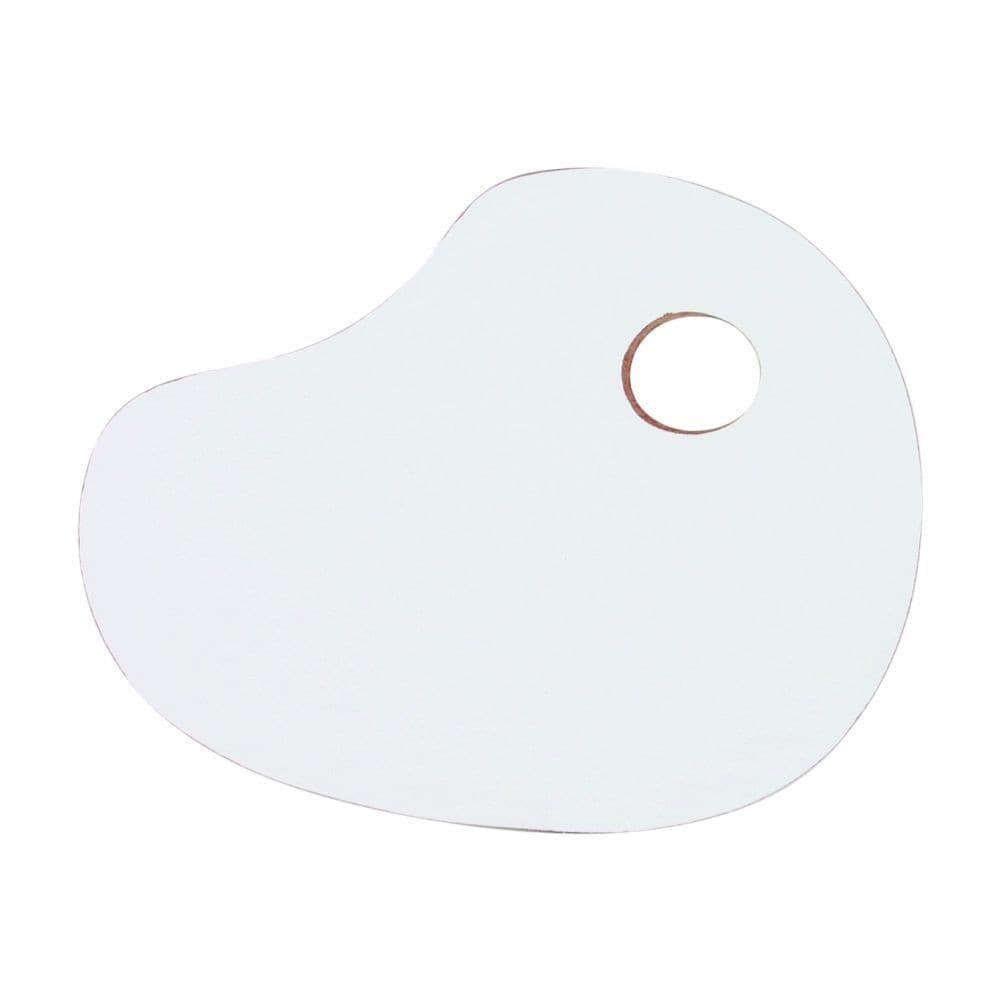 Paleta para Pintura em Magitel Branca Pequena 25x18 - pacote com 3 unidades