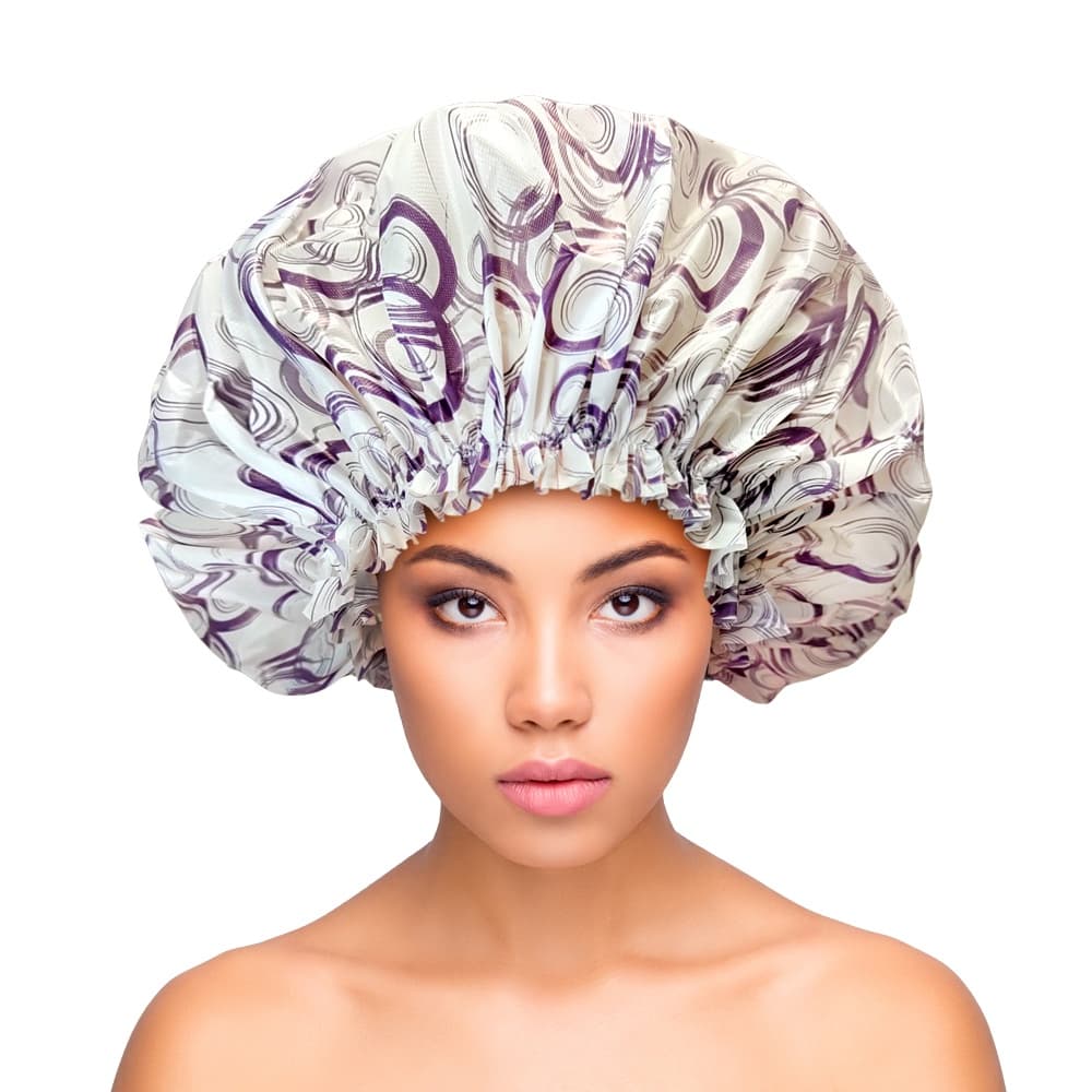 Touca para Banho Grande modelo Vovó