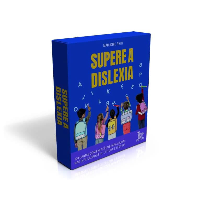Supere a Dislexia - 100 Cartas com Exercícios para Ajudar na Leitura e na Escrita