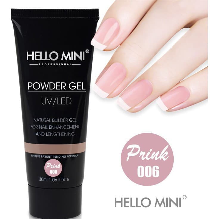 🍕perfection🥨POWDER GEL UV/LED  HELLO MINI HJ110-6