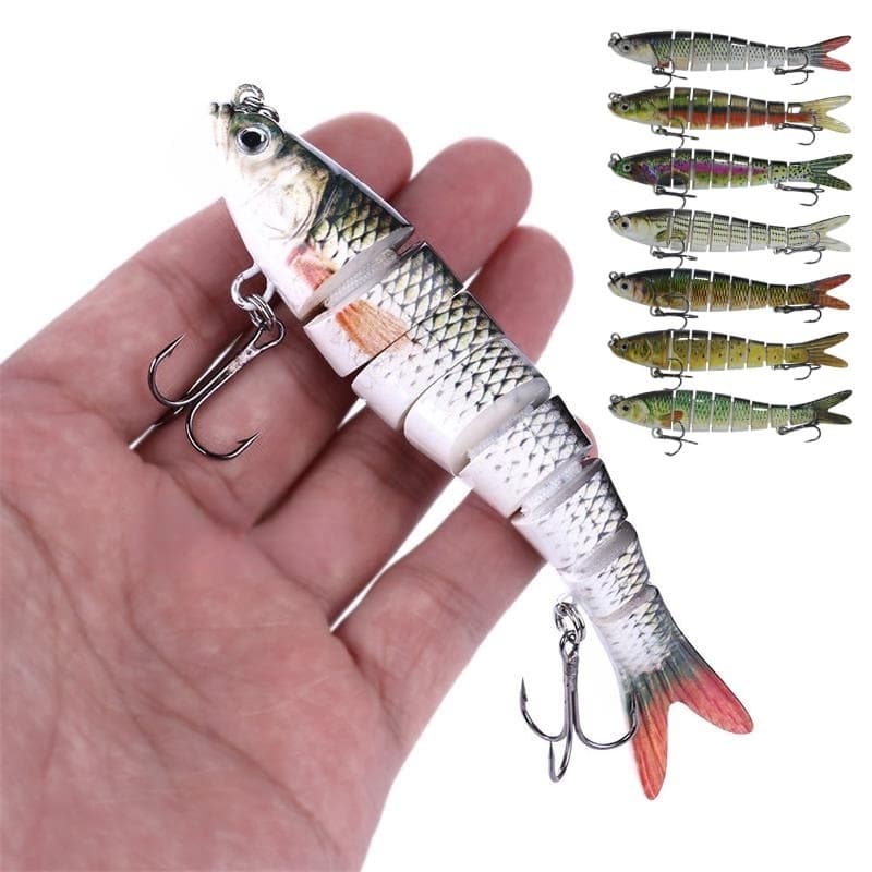 Isca Artificial De Pesca 19g/14cm Profundidade Dedo Seção De Peixe 0.5-1.5m