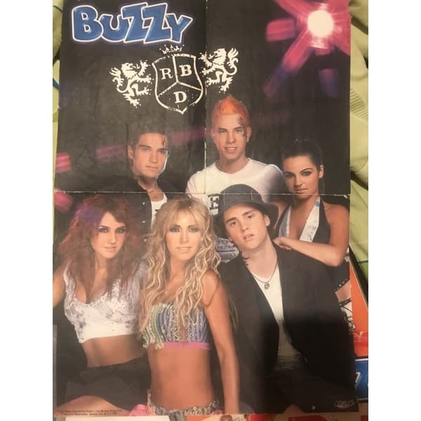 Álbuns de figurinhas RBD BUZZY