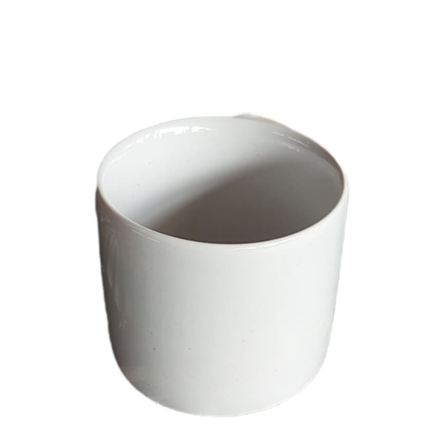 Pote G Porcelana Branco Avulso KIT Higiene Bebê