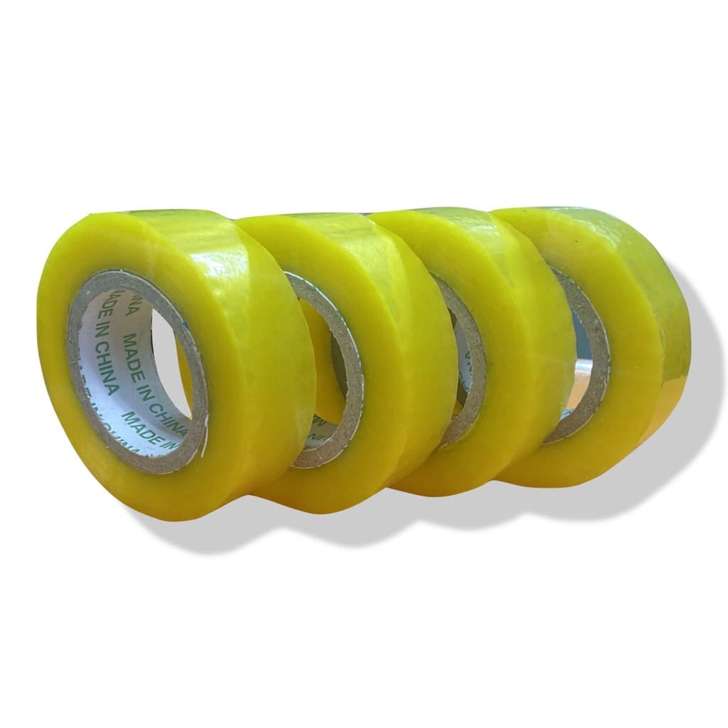 Kit Rolos Fitas Adesiva Larga Transparente Durex 500 Metros