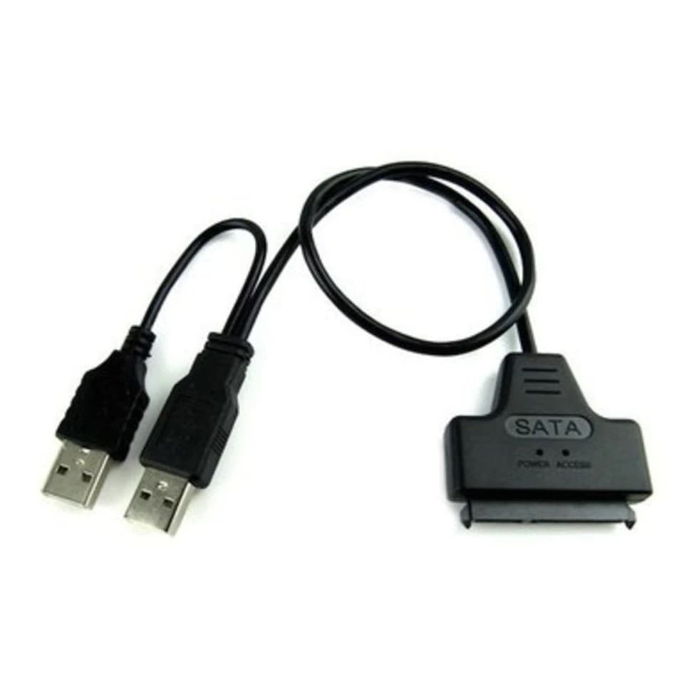 Usb 2.0 To Sata Cable Hard Disk Drive Converter Ssd Até 2tb