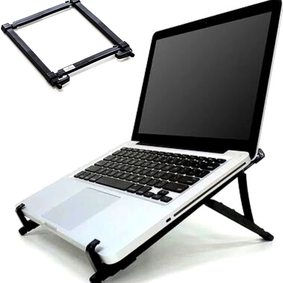 Suporte Apoio Para Notebook Com Regulágens Preto Reliza