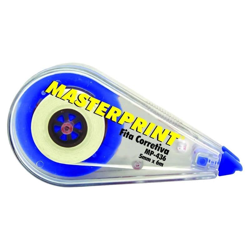 Fita Corretiva 5mm x 6m Secagem Imediata Masterprint