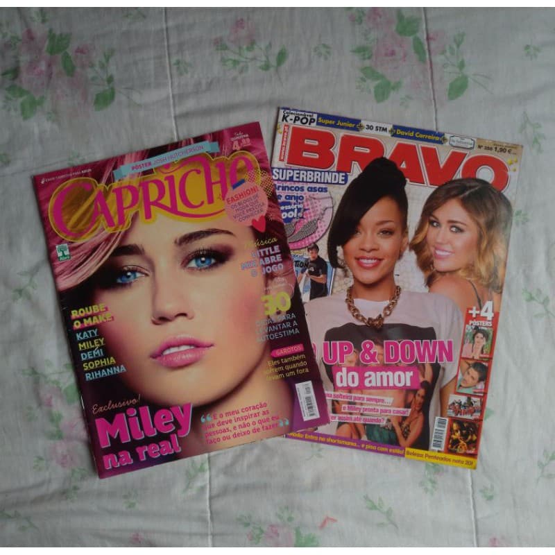 Miley Cyrus Revista Usada / Plastic Hearts Can't Be Tamed Bangerz