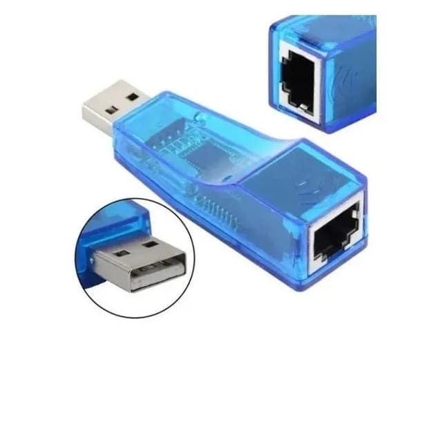 Placa Rede Usb Externa Rj45 Adaptador Lan Ethernet 10/100