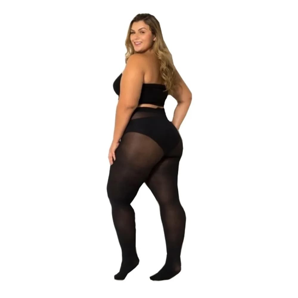 Meia Calça Trifil  6100 Opaca Fio 80 Plus Size ML