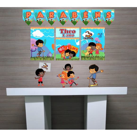 Kit Festa Em Casa 3 Palavrinhas