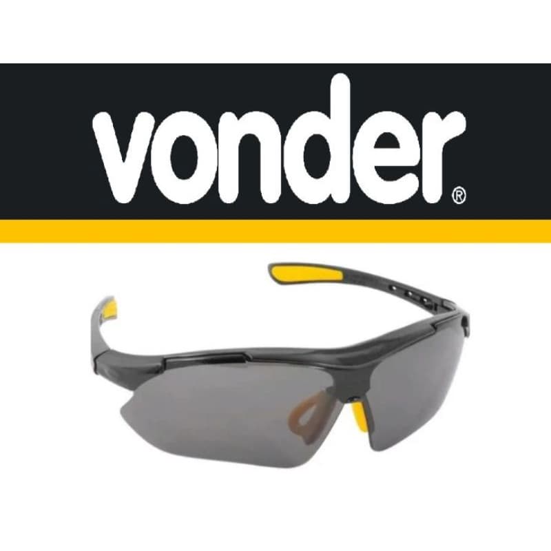 Oculos De Proteção Epi Vonder Segurança Visao Tatico FUME
