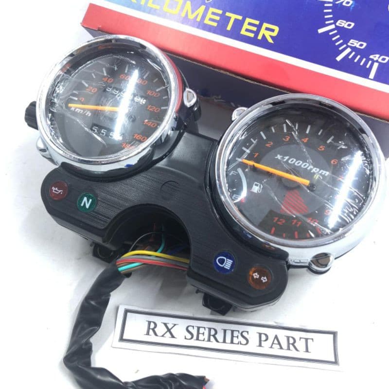 speedo Velocímetro rx king Novo Quilômetro km Rabo kmrx , k , Preto