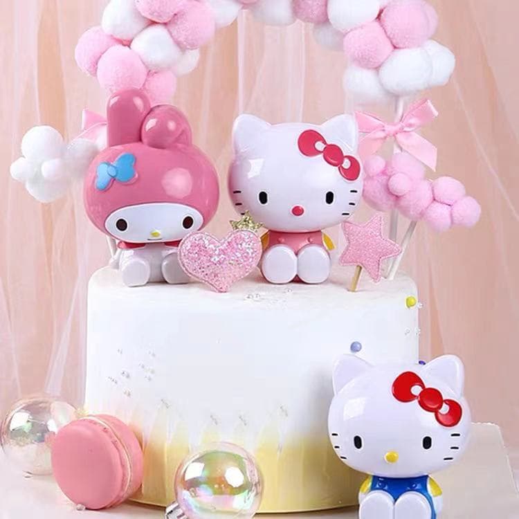Hello Kitty Grande Princesa Topper Bolo De Aniversário