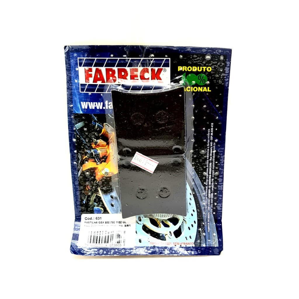 Pastilha De Freio Dianteira  Gsx 1100 F Katana 88/95