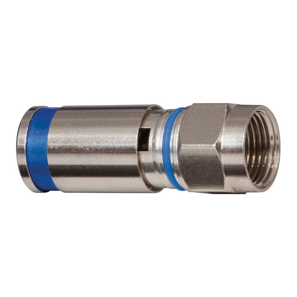 Kit 10 Conector Pressão Rg6 + 10 Conector Rg59